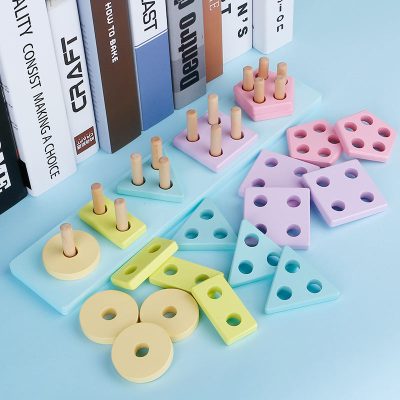 Classic design structure educational wooden toy (6)
