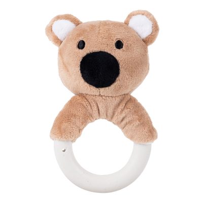 Colorful food grade wooden baby teether (6)