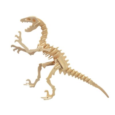 Creative dinosaur simulation wooden animal (5)