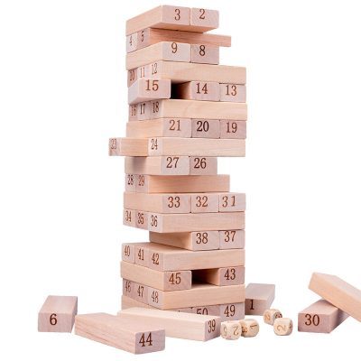 Creative wooden block stacking toy (5)