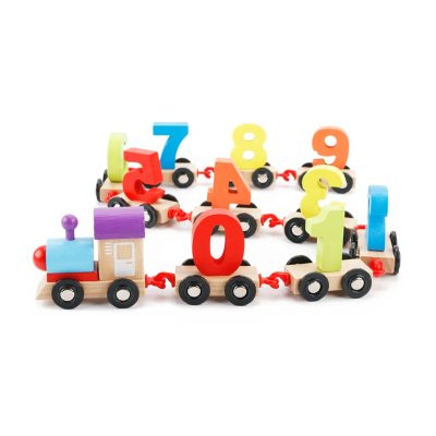 Custom design toy wooden train vehicle (3)