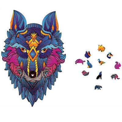 Factory price fantastic animals wooden puzzle (3)