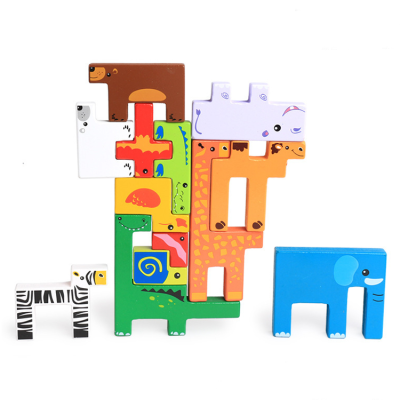 Handmade children’s toys wooden animals (2)