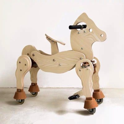 Removable design wooden rocking horse (1)