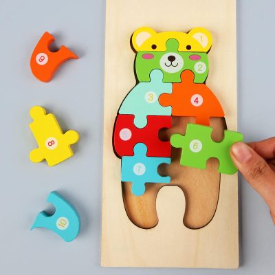 Safe for kids Wooden puzzle (1)