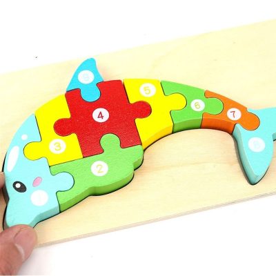 Sea animals 3d wooden puzzle (2)