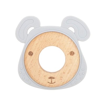Wholesale animal shaped wooden baby teether (3)