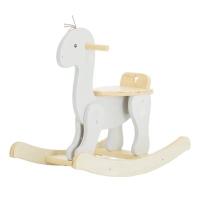 Wooden rocking horse for young children (4)